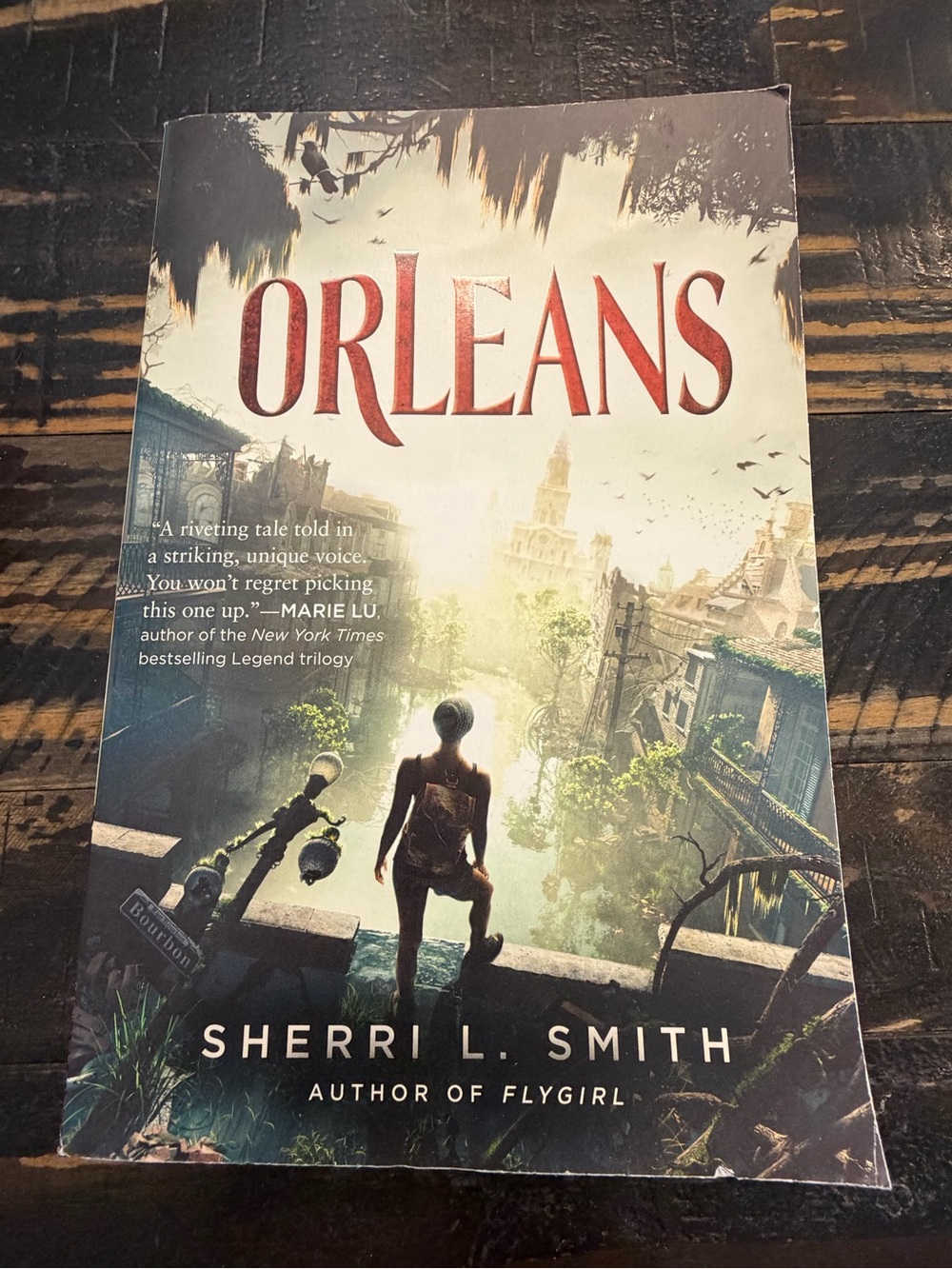 Orleans by Sherri Smith YA Large Paperback Dystopian Post-apocalyptic Fiction